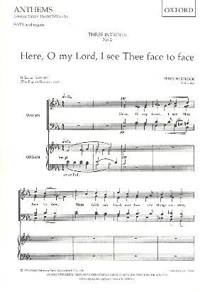 Here, O My Lord, I See Thee Face to Face