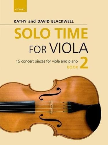 Solo Time for Viola: 15 Concert Pieces for Viola and Piano