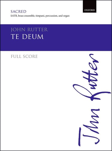 Te Deum: Brass Version Full Score