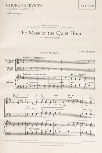 Communion Service: The Mass of the Quiet Hour