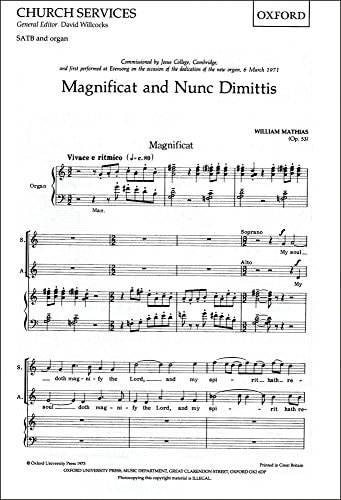 Magnificat and Nunc Dimittis (Op. 53)