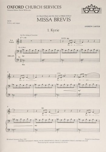 Missa Brevis