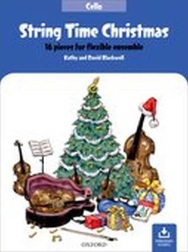 String Time Christmas: 16 Pieces for Flexible Ensemble - Cello Book