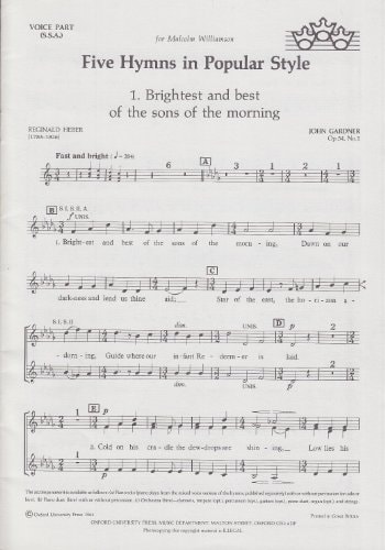 Five Hymns in Popular Style