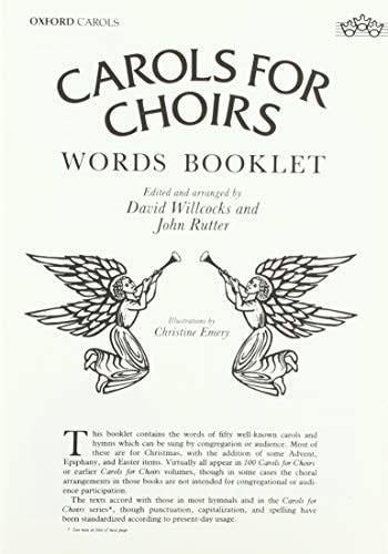 Carols for Choirs: Words Booklet