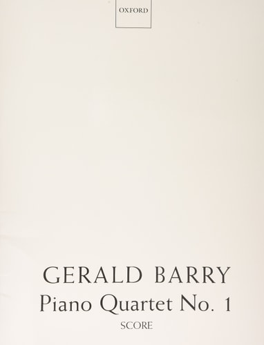Piano Quartet No. 1