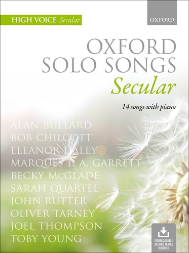 Oxford Solo Songs: Secular: 14 Songs with Piano