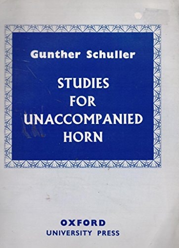 Studies for Unaccompanied Horn