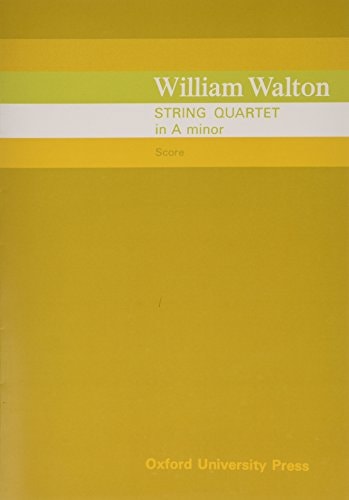 String Quartet in A minor: Score