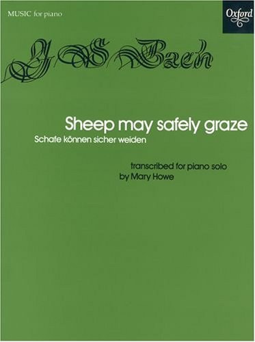 Sheep May Safely Graze for Piano Solo