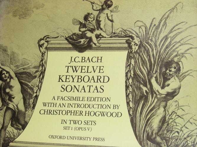 J.S. Bach: Twelve Keyboard Sonatas - A Facsimile Edition with an Introduction by Christopher Hogwood: Set 1 (Opus V)