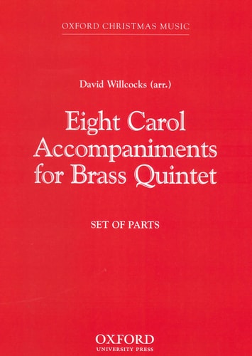 Eight Carol Accompaniments for Brass