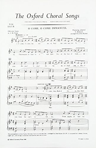 O Come, O Come, Immanuel
