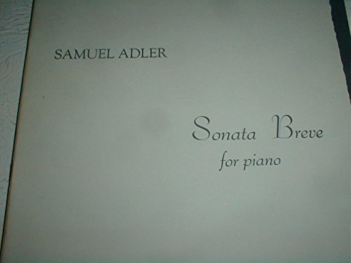 Sonata Breve: For Piano