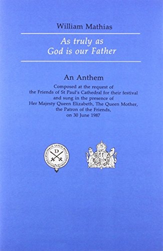 As Truly as God Is Our Father