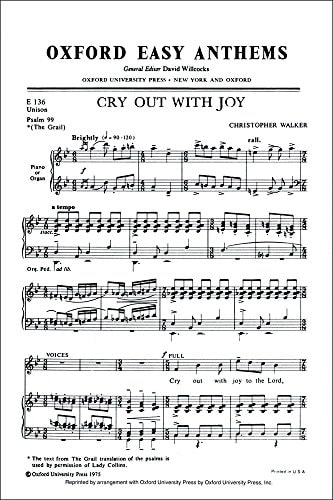 Cry Out with Joy