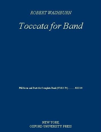 Toccata for Band: Score and Parts
