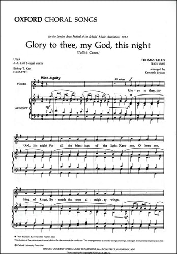 Glory to Thee, My God, This Night