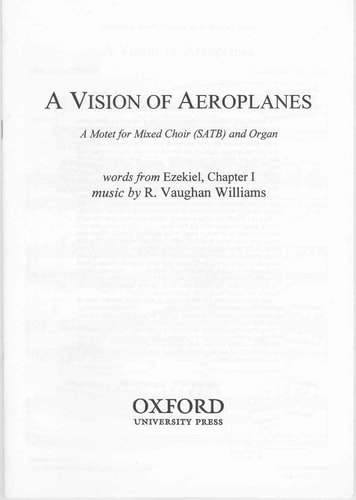 Vaughan Williams, R: Vision of Aeroplanes