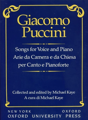 Songs for Voice and Piano