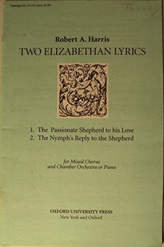 Two Elizabethan Lyrics