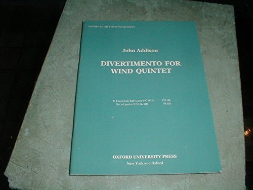 Divertimento for Wind Quintet: Score