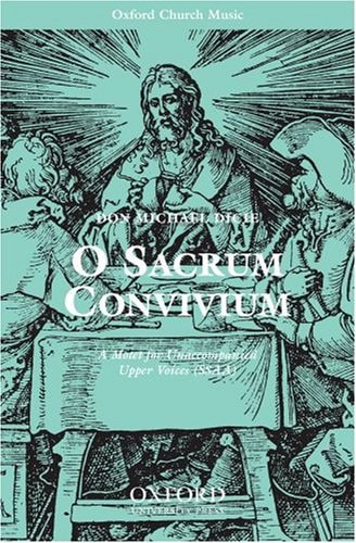 O Sacrum Convivium: Vocal Score
