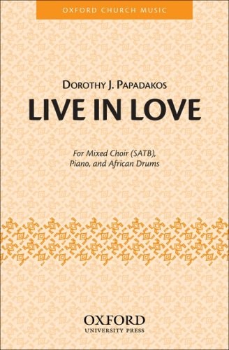 Live in Love: Vocal Score