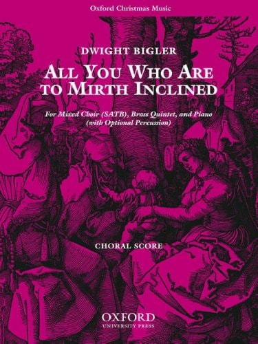 All You Who Are to Mirth Inclined: Vocal Score