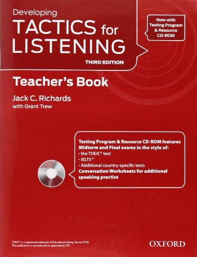 Tactics for Listening: Developing Tactics for Listening Teacher's Resource Pack 2