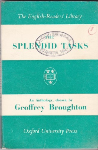 Splendid Tasks: An Anthology