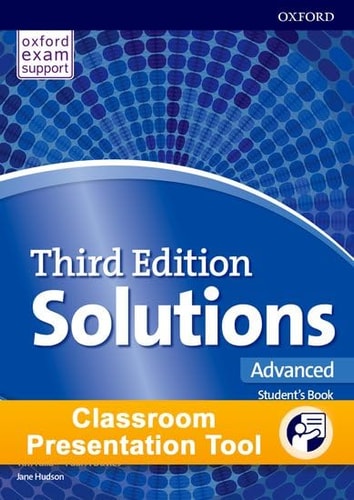 Solutions 3rd Edition Advanced: Student's Book and Workbook CPT Access Card