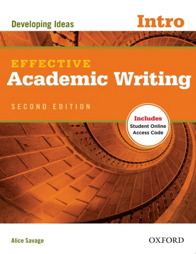Effective Academic Writing: Student Book Intro