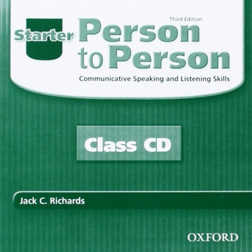 Person to Person, Starter: Communicative Speaking and Listening Skills