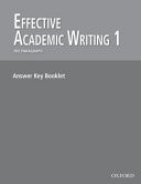 Effective Academic Writing