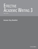 Effective Academic Writing: Answer Key 3