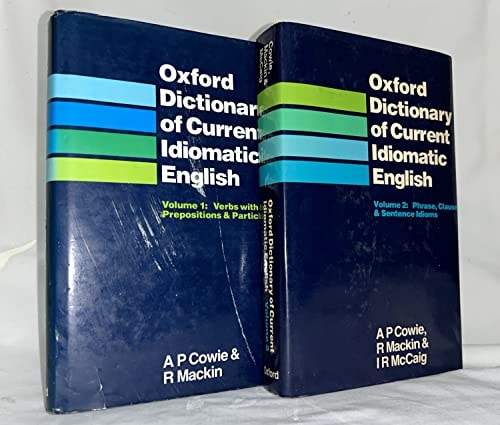 Oxford Dictionary of English Idioms