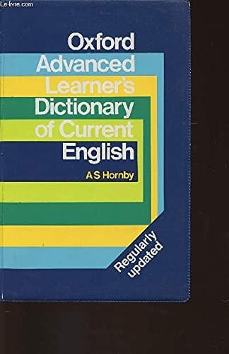 Oxford Advanced Learner's Dictionary of Current English