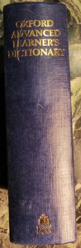 Oxford Advanced Learner's Dictionary