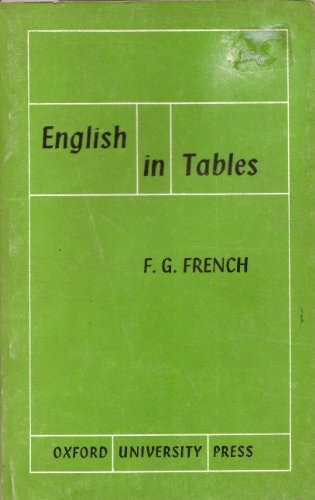 English in Tables