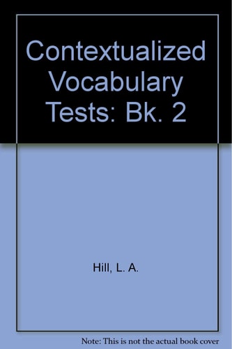 Contextualized Vocabulary Tests: Book 2