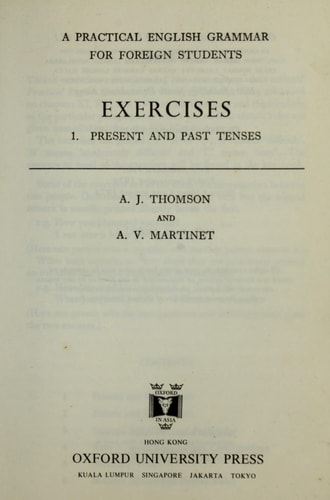 Practical English Grammar for Foreign Students: Exercises Book 5