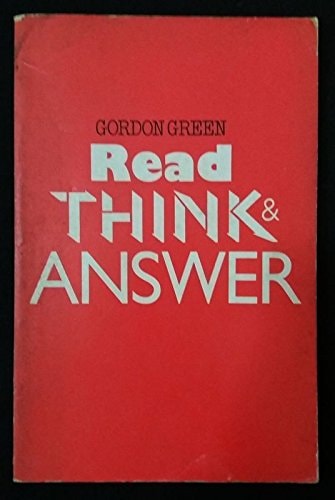 Read, Think and Answer: Teachers