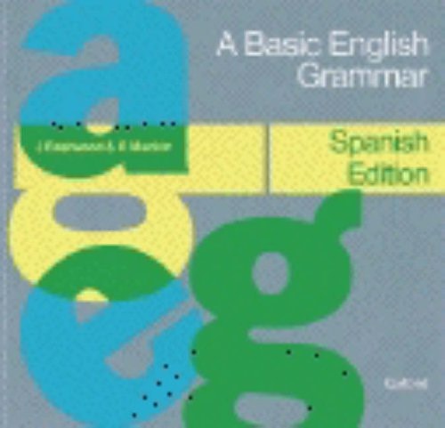 Basic English Grammar: Spanish Edition