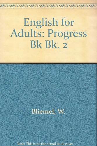 English for Adults: Part 2: Progress Book