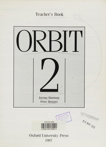 Orbit: Part 2: Teacher's Book