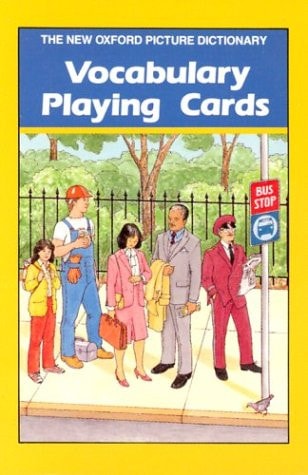 The New Oxford Picture Dictionary Vocabulary Playing Cards