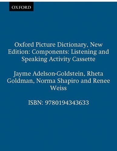 New Oxford Picture Dictionary: Listening and Speaking Activity Cassette