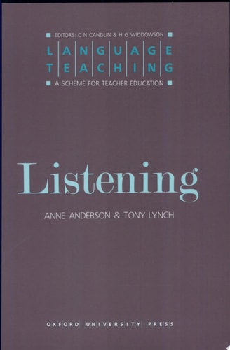 Listening: A Scheme for Teacher's Education