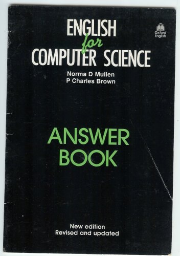 English for Computer Science: Answer Book